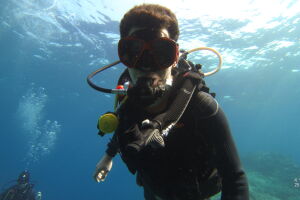 Scuba diving